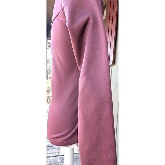 Kerrits Small Burgandy Wine Fleece Lined 1/4 Zip Equestrian Wear - Picture 11 of 11